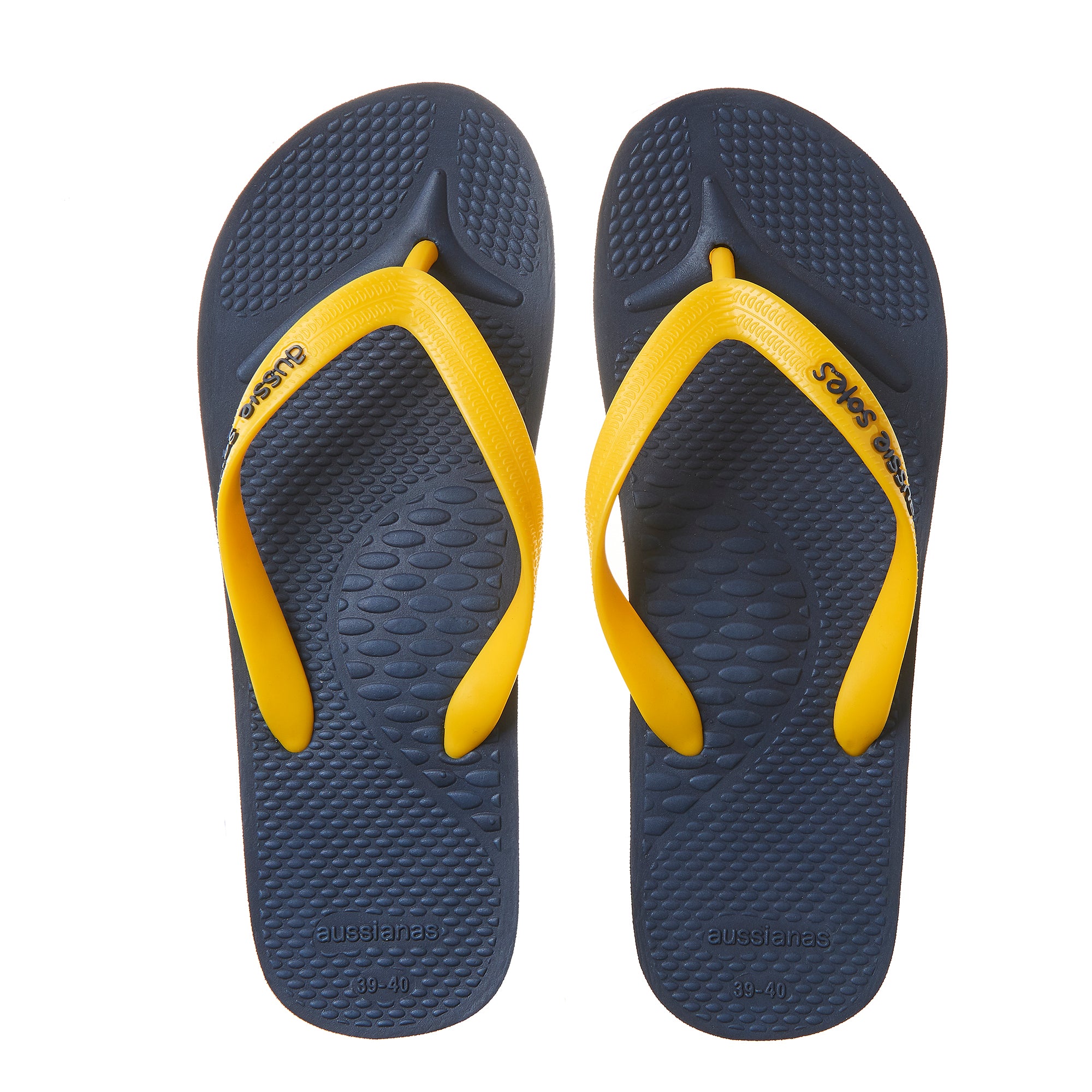 rubber thongs with arch support