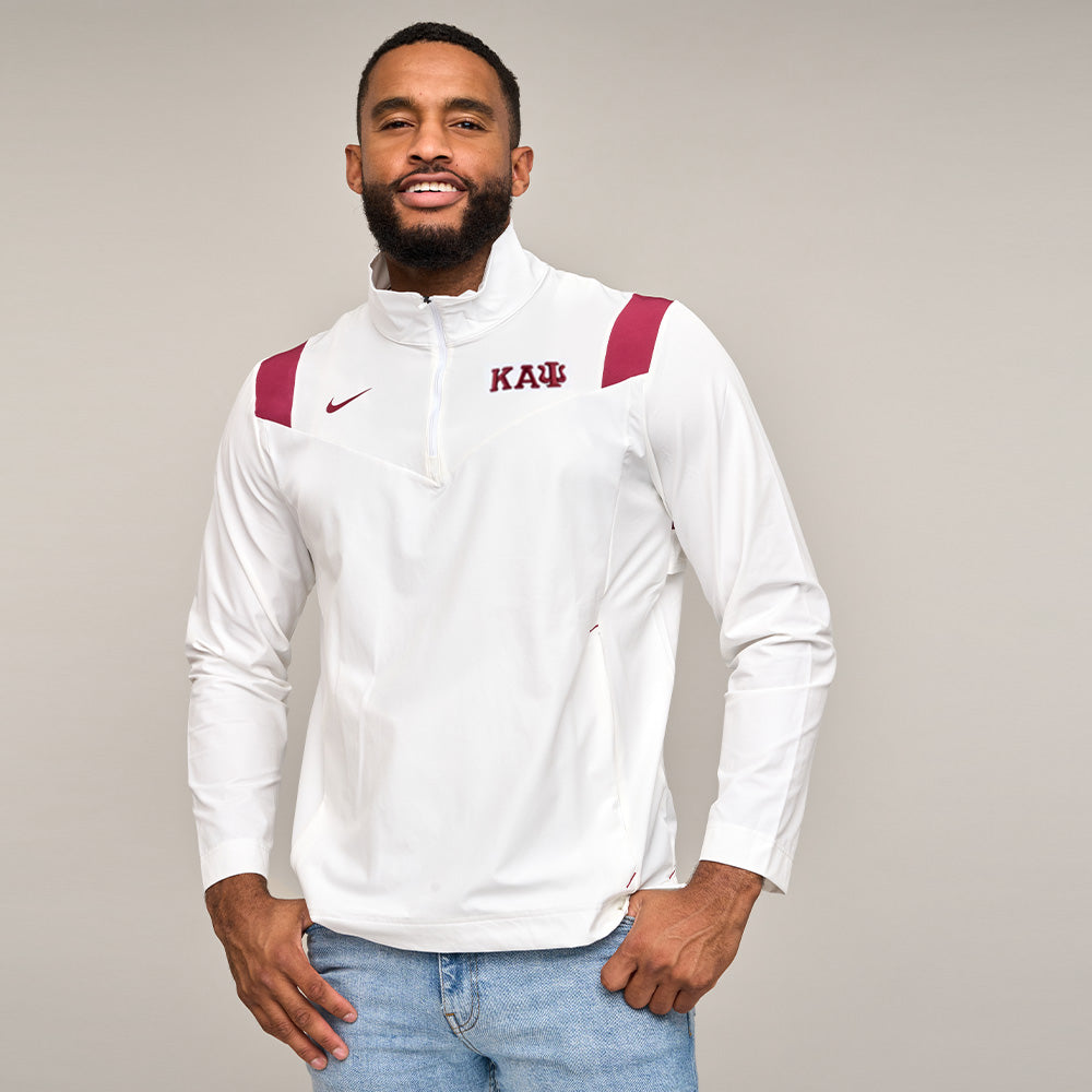 coaches quarter zip jacket