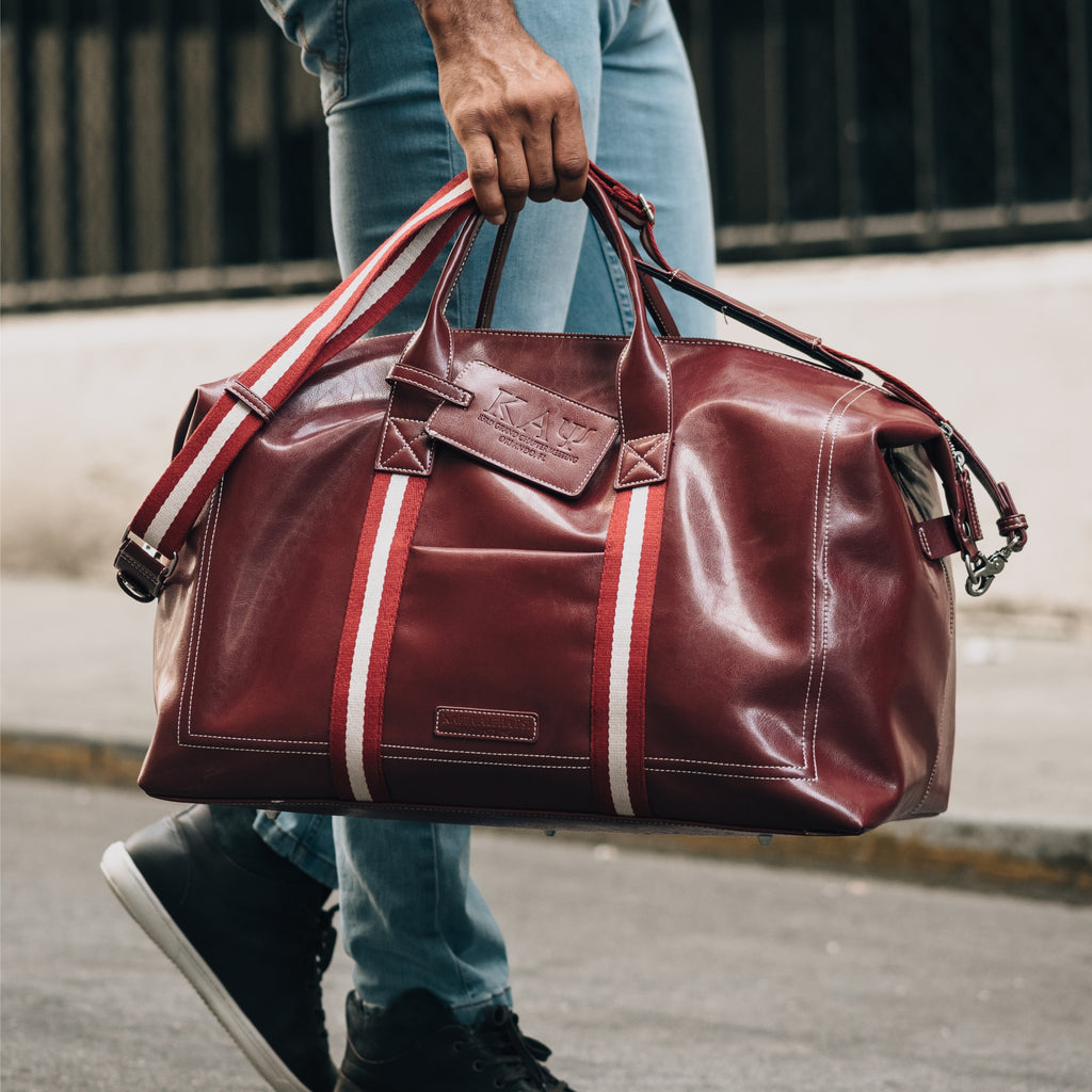 Kappa Alpha Psi Signature Stripe Duffle Bag – Nupemall