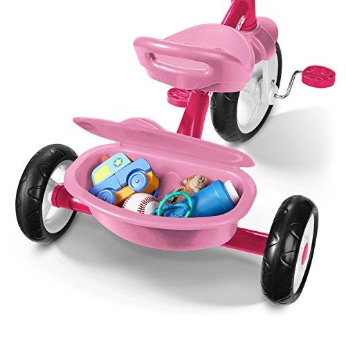 radio flyer rider trike ride on pink