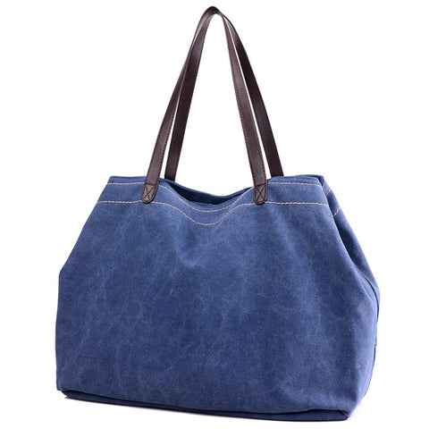Tabitha™ Basic Bucket Canvas Bag – Popélu Online Shop