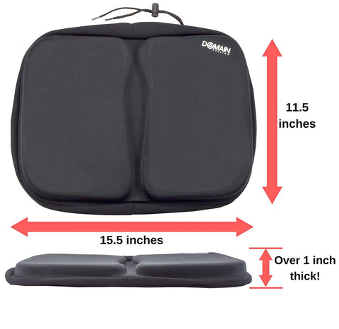 extra large gel seat cover for exercise bike