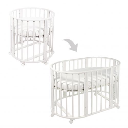 oval convertible crib