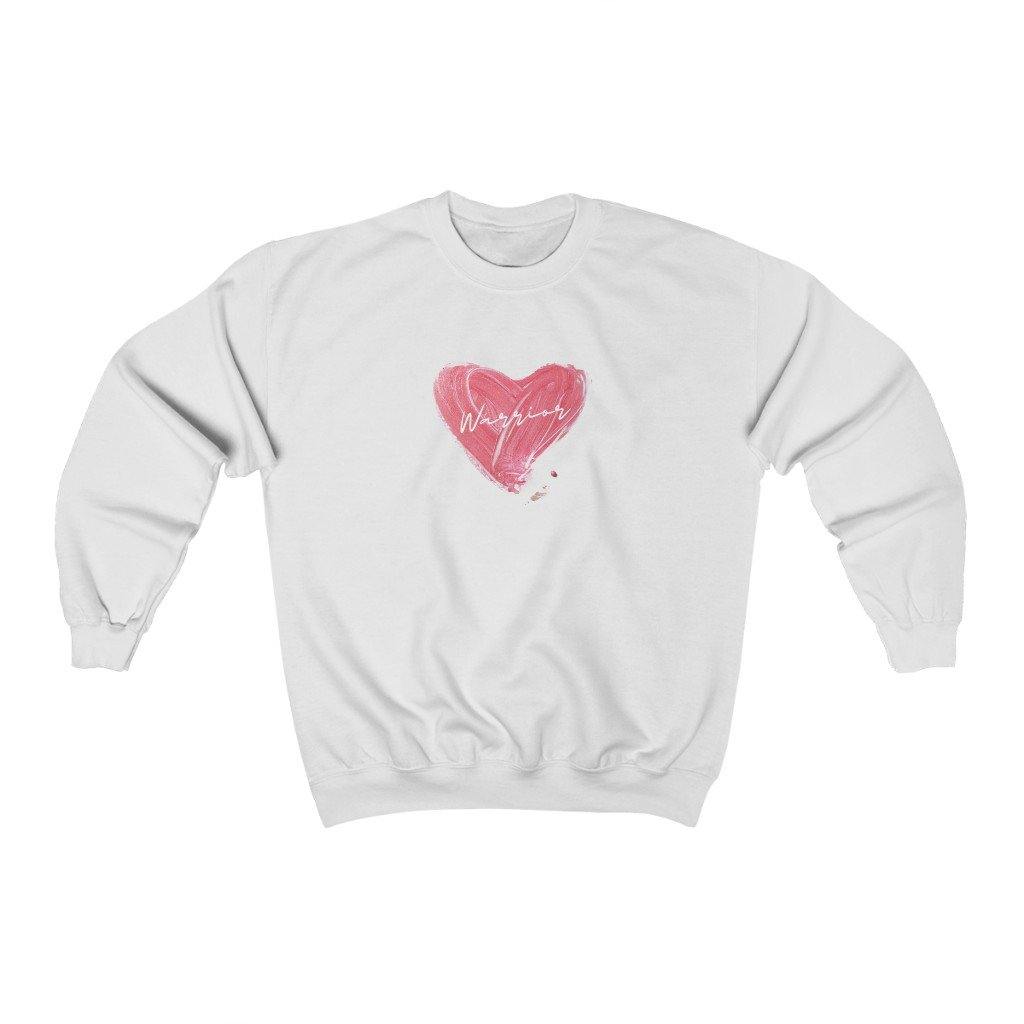 1 in 100 Hearts Crewneck Sweatshirt – CHD warrior