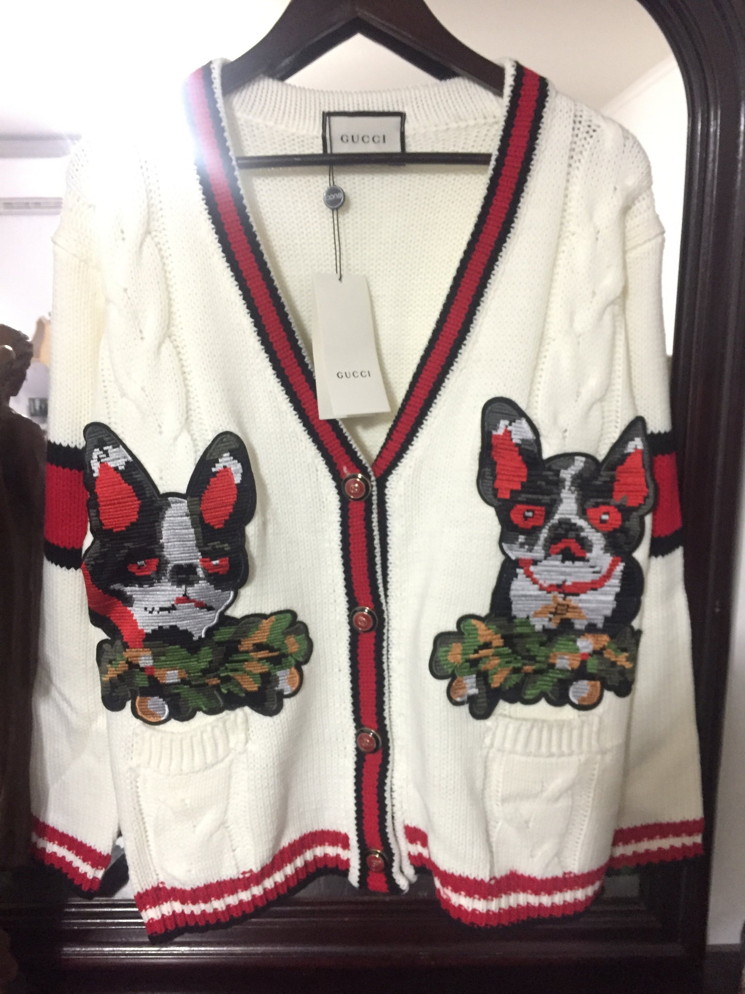 gucci dog sweater