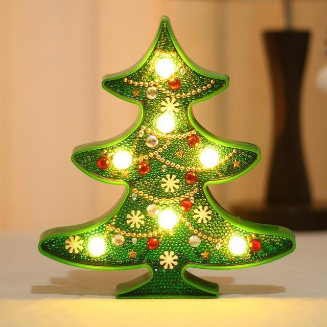 DIY Christmas Tree V1 Light Diamond Painting | Pretty Neat Creative