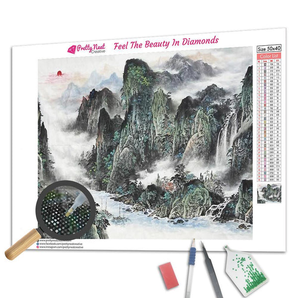 Buy Famous Chinese Landscape 5D Diamond Painting Kit at 30% Off