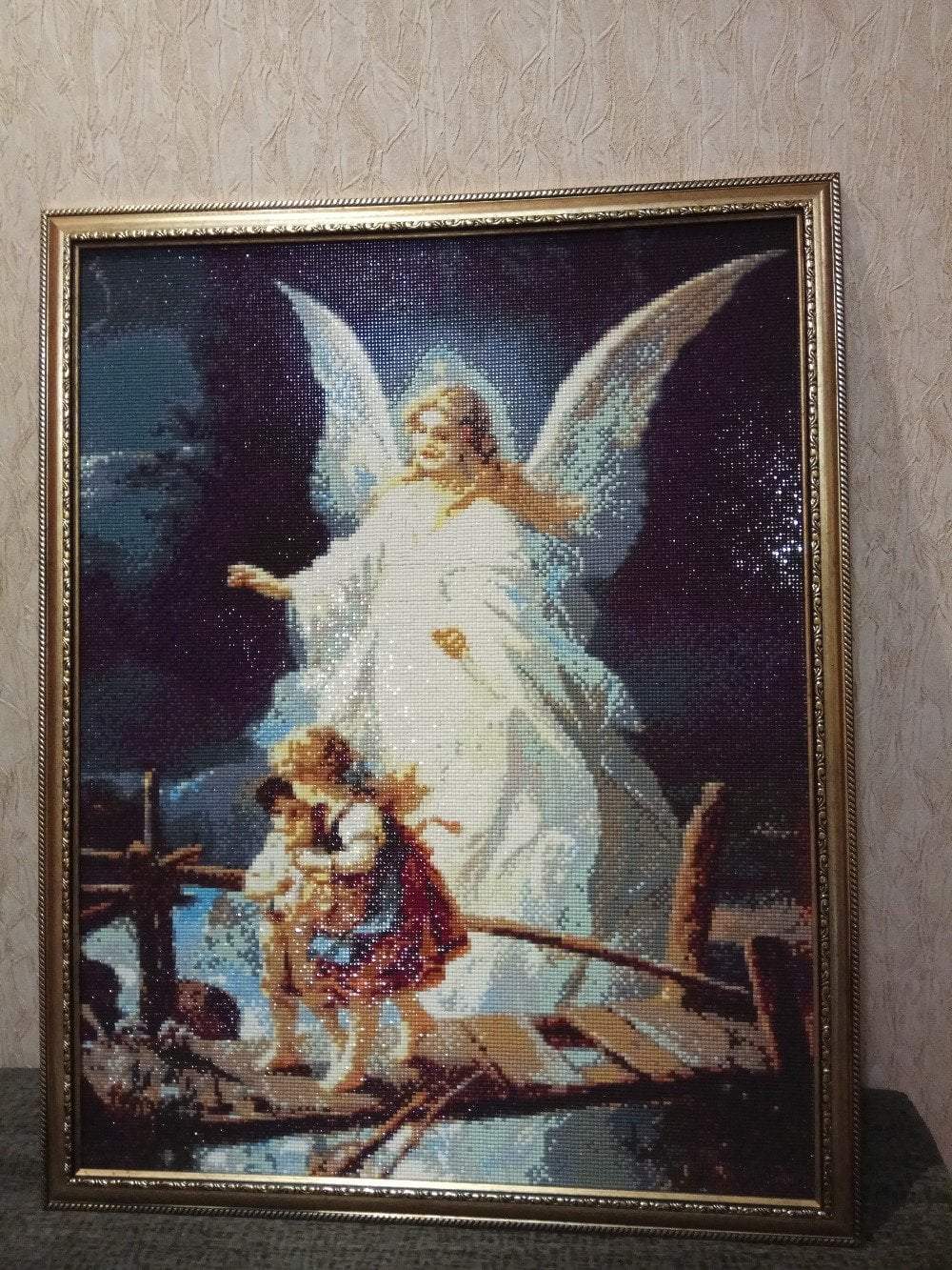 Clearance - Guardian Angel Diamond Painting | Pretty Neat Creative