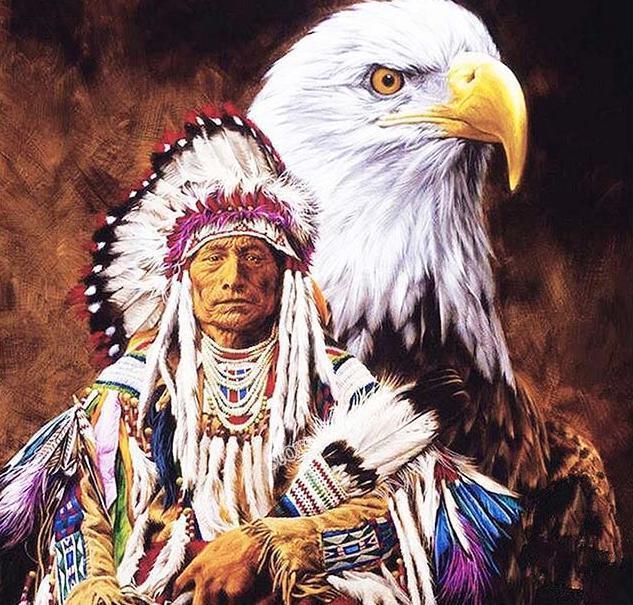 Buy Indian Eagle 5D Diamond Painting Kit at 30% Off | Pretty Neat ...