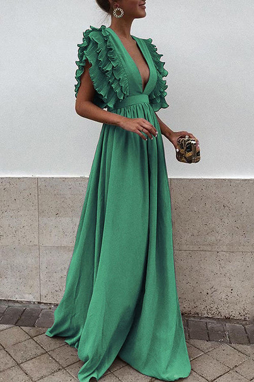 Vine and Dandy Elegant Maxi Dress - 6 