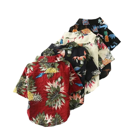 Paws Circle Hawaii Summer Shirt