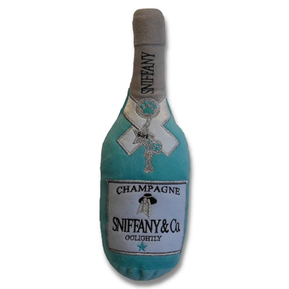 Sniffany Champagne Squeaky Plush Toy
