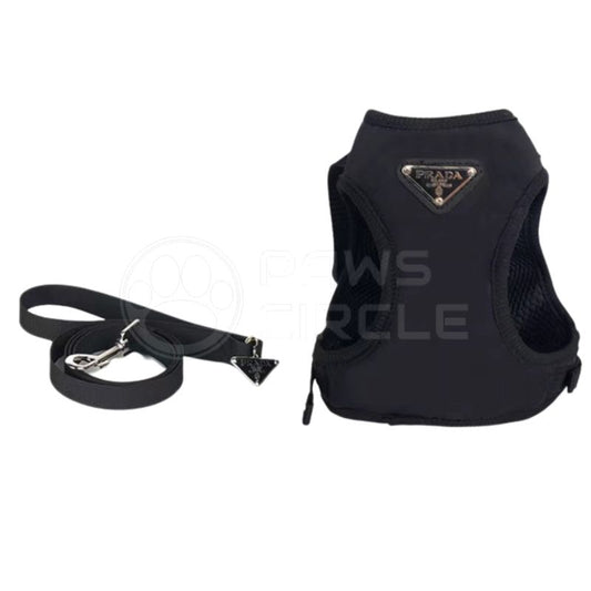 Paw Vuitton Denim Leash and Harness Set – Furs and paws