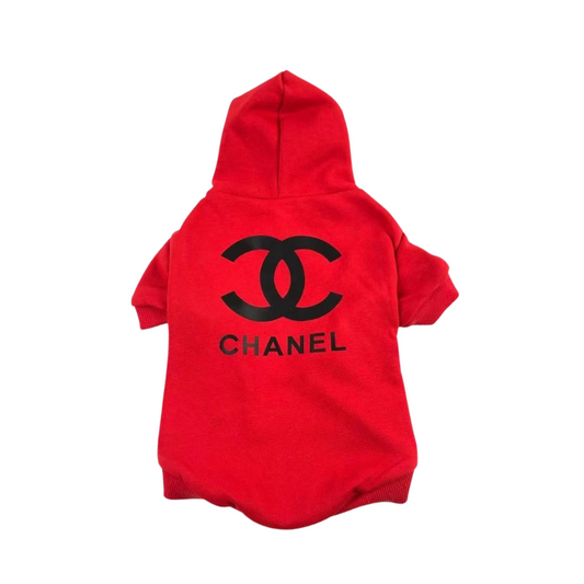 Chewnel Drip Sweater - Red