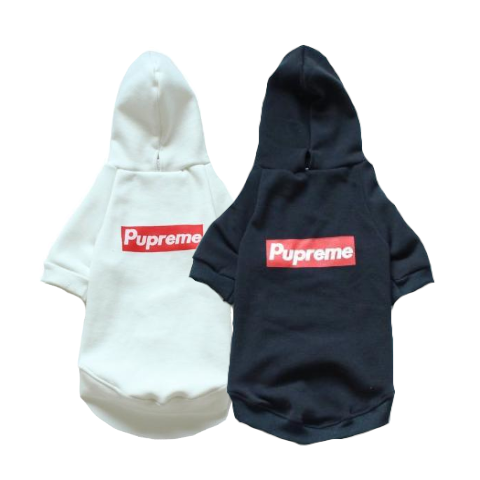 supreme lv dog hoodie