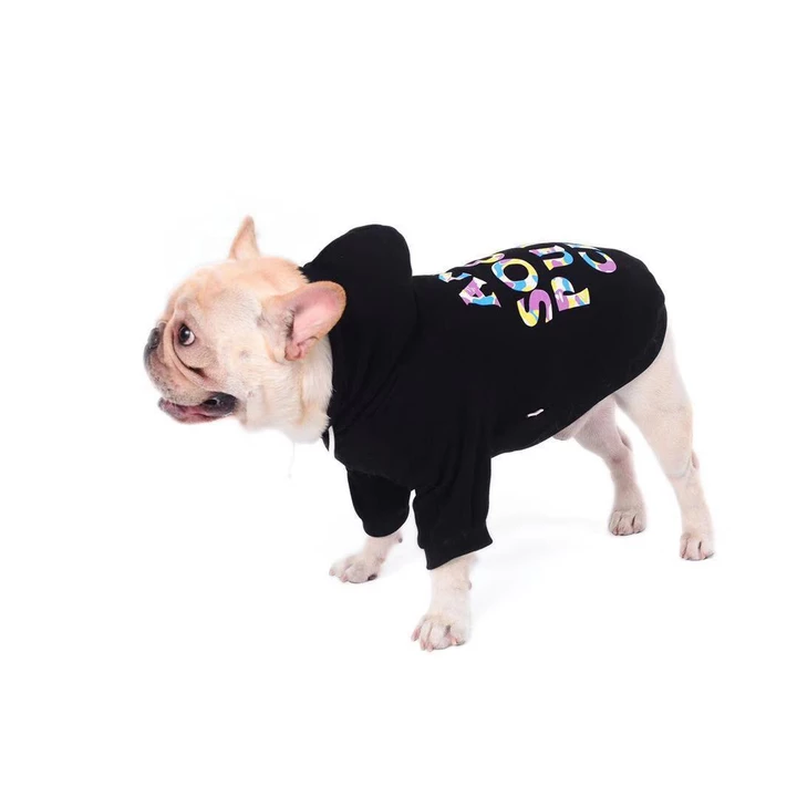 anti social social pup hoodie