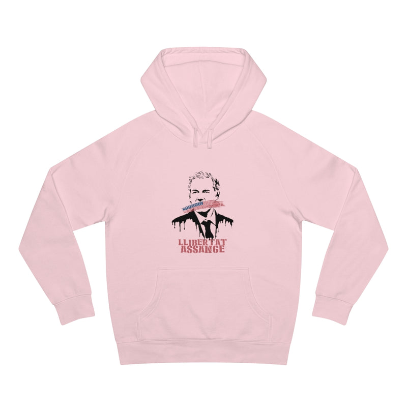 Llibertat Assange - Unisex Pocket Hoodie Sweatshirt