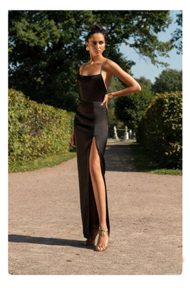 SOFIA Satin Dress - move to bueve.co