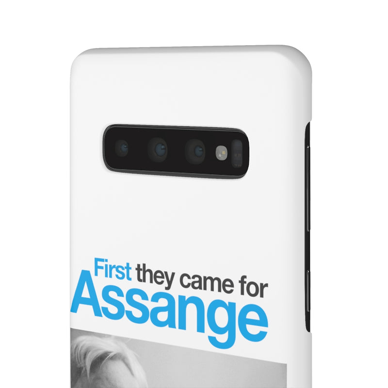 First They Came For Assange - Phone Case