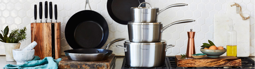 Conical Tri-Ply Cookware