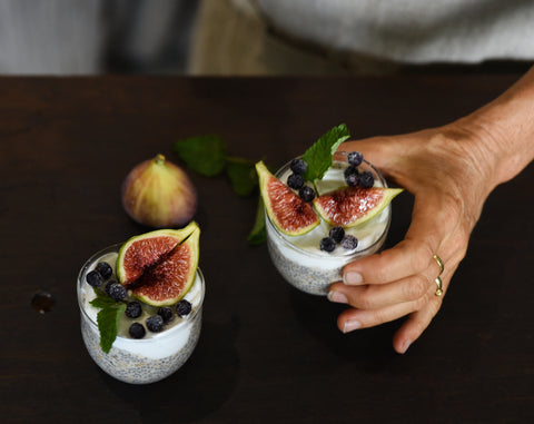 Coconut, Chia, Flax & Hemp Pudding