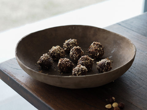 Raw Hazelnut Rocher Balls