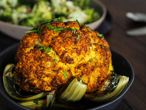 Whole Roast Spiced Cauliflower