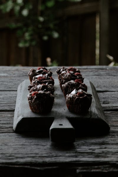 Raspberry Chocolate Chip Muffins