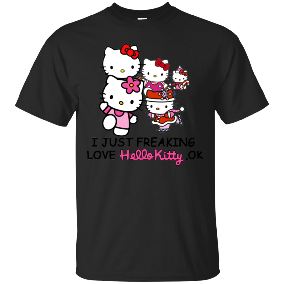 Hello Kitty Shirts Just Freaking Love Hello Kitty Ok Teesmiley 1295