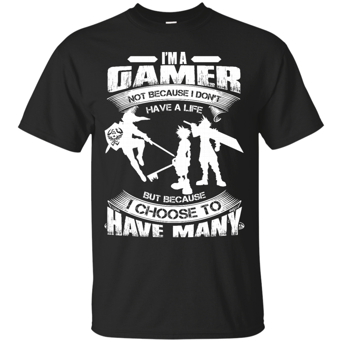 Kingdom Hearts Gamer Shirts I'm A Gamer - Teesmiley