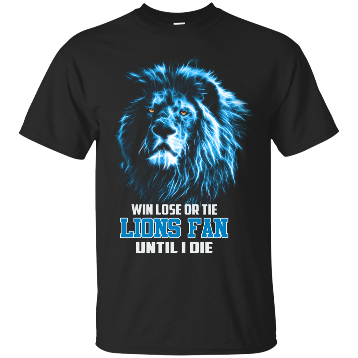 Detroit Lions Shirts Lions Fan Until I Die - Teesmiley