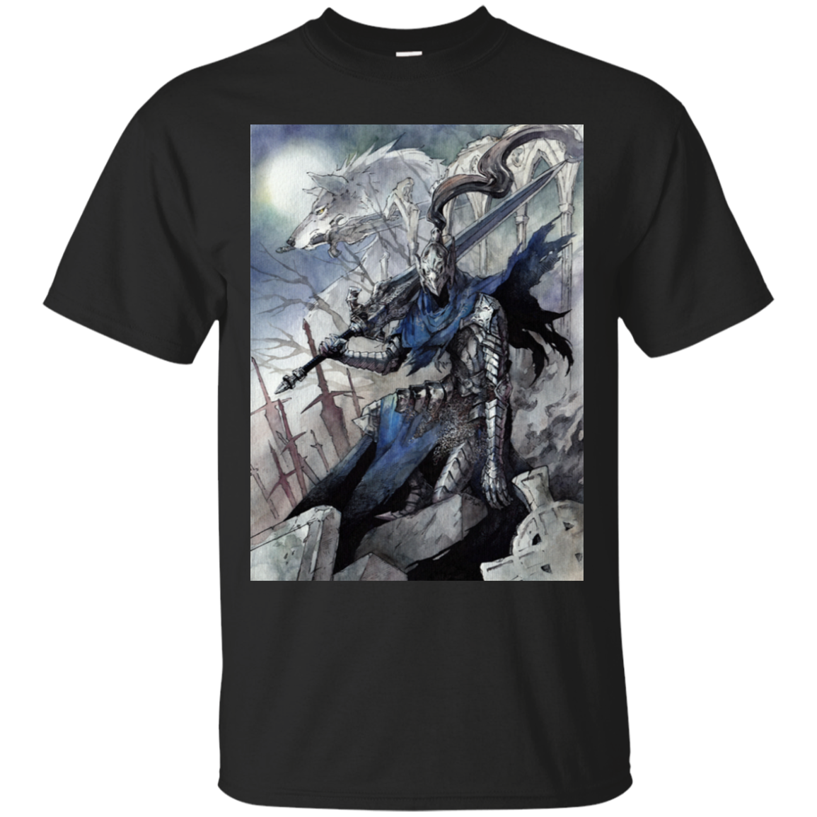 Artorias & Wolf Sif Dark Soul Shirts - Amyna