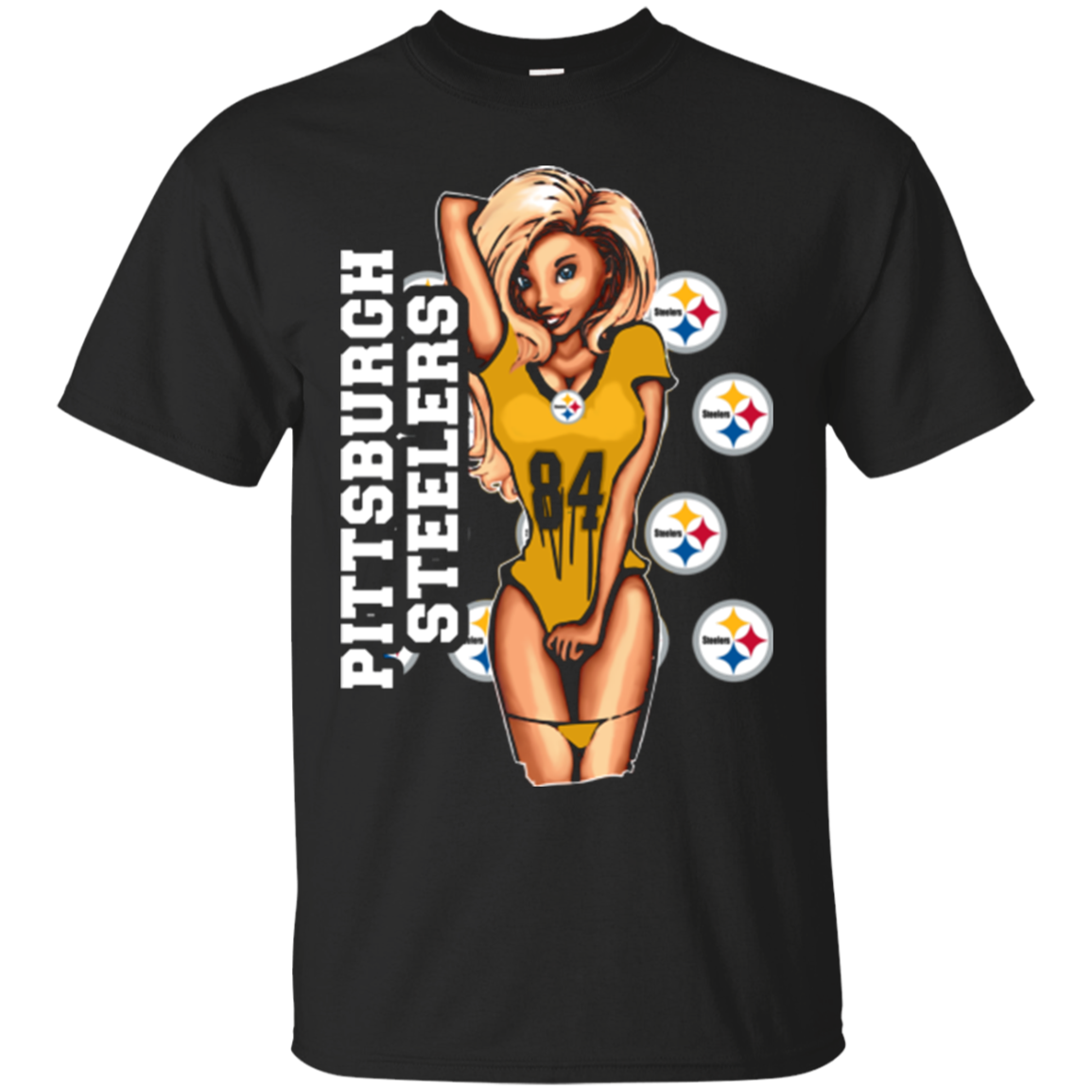 Logo Sexy Lady Pittsburgh Steelers Shirts - Teesmiley