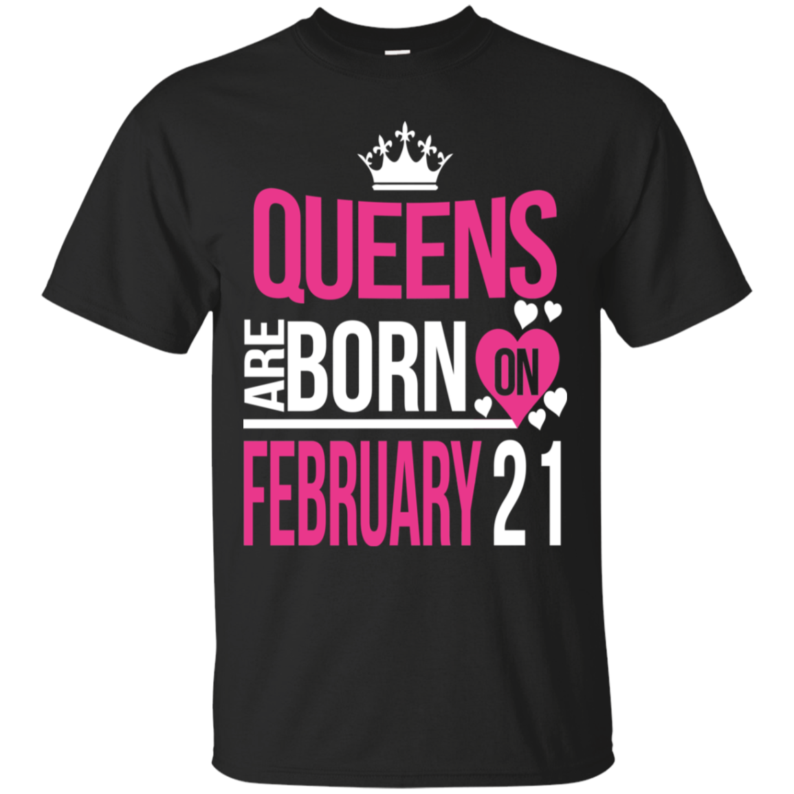 Queens Shirts Born On February 21 - Amyna