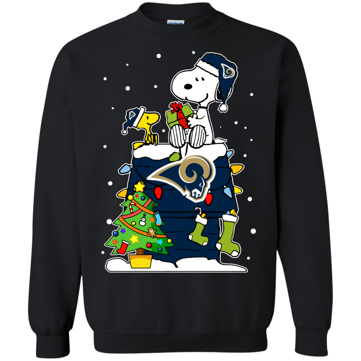 los angeles rams christmas sweater