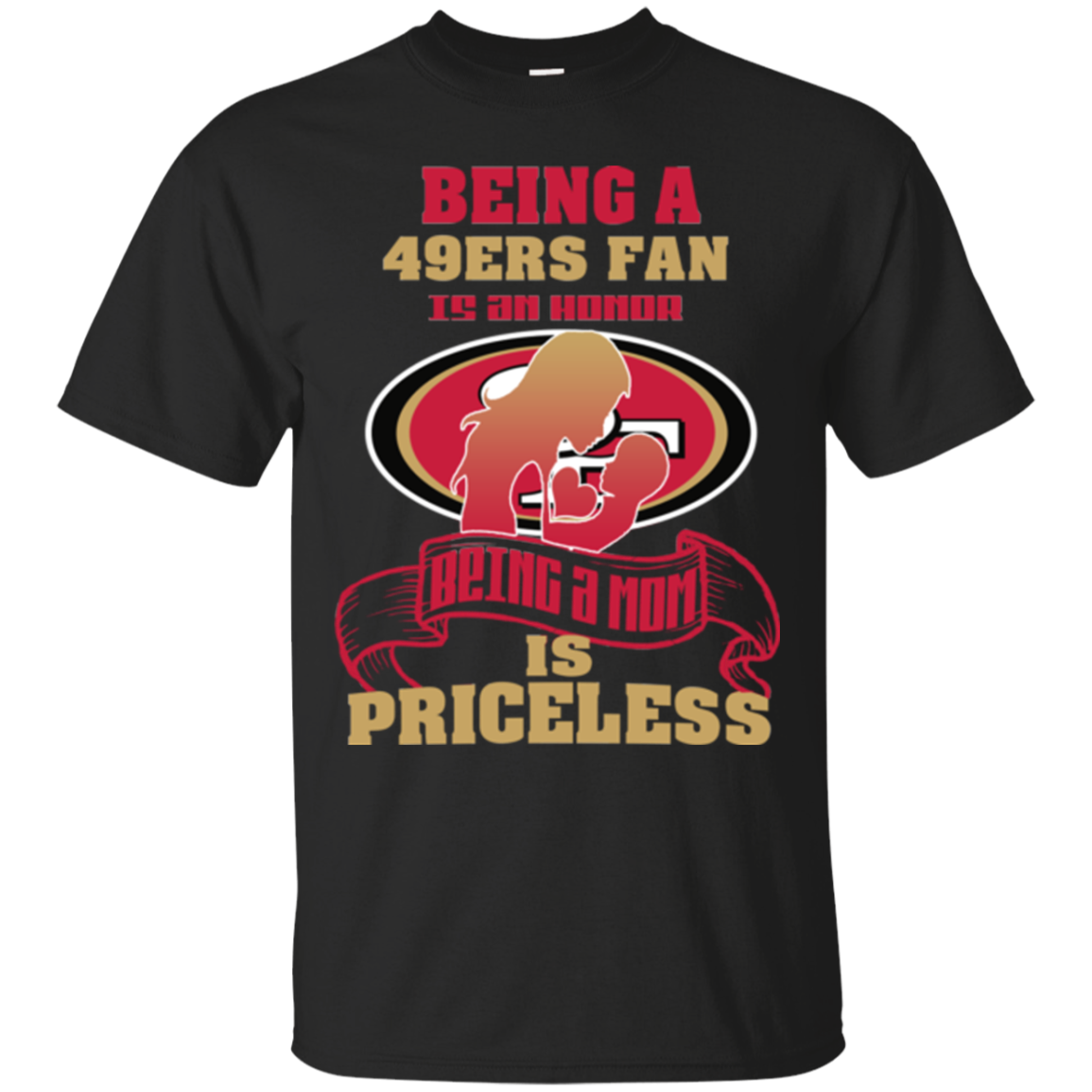 San Francisco 49ers Mom Shirts Being A 49ers Fan Is An Honor Being A ...