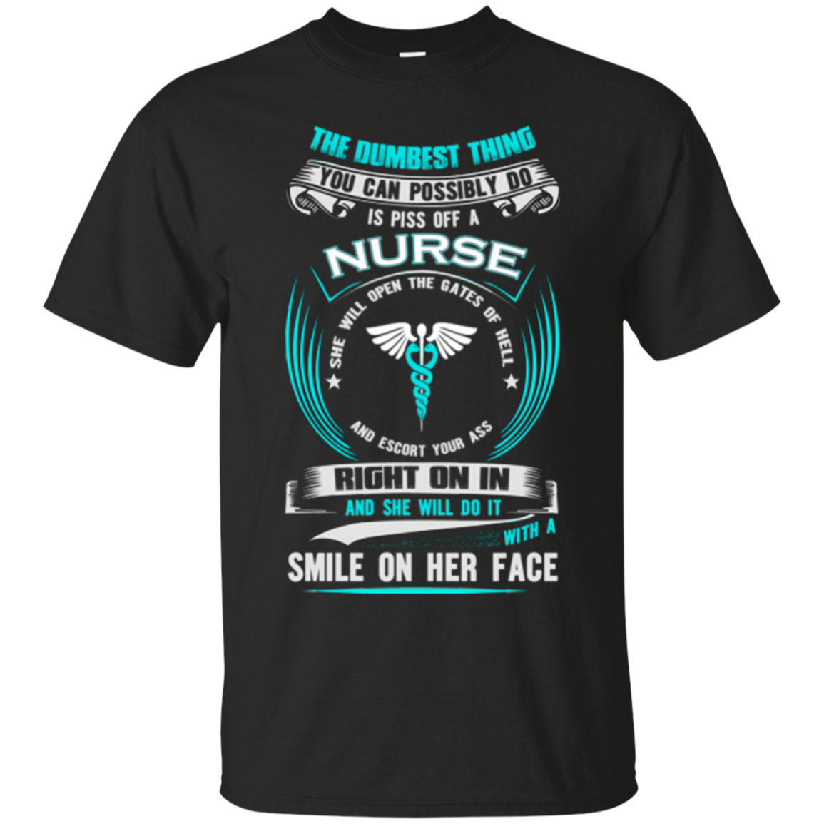 Nurse Shirts The Dumbest Thing You Can Do Is Piss Off A Nurse Hoodies ...