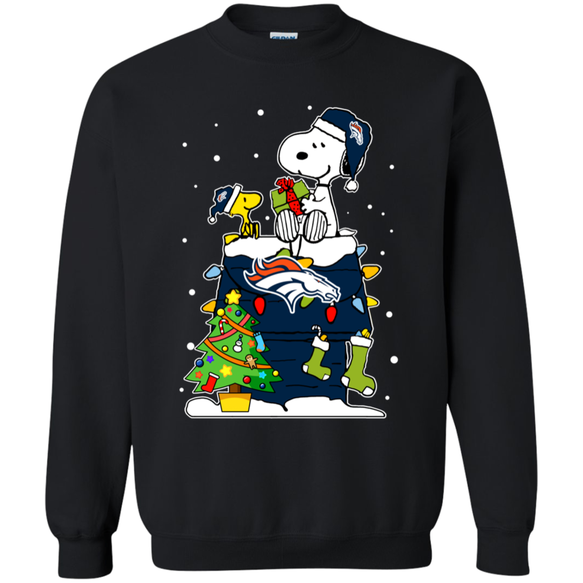 Denver Broncos Ugly Christmas Sweaters Snoopy Hoodies Sweatshirts ...