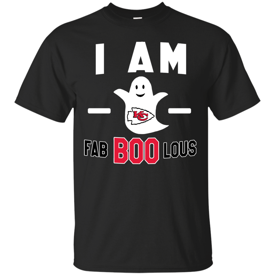 Kansas City Chiefs Halloween Shirts I'm Faboolous - Teesmiley