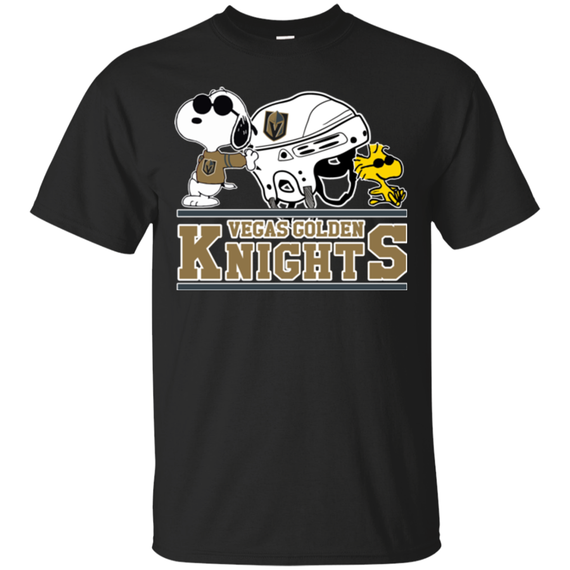 Snoopy Vegas Golden Knights T shirts - Teesmiley