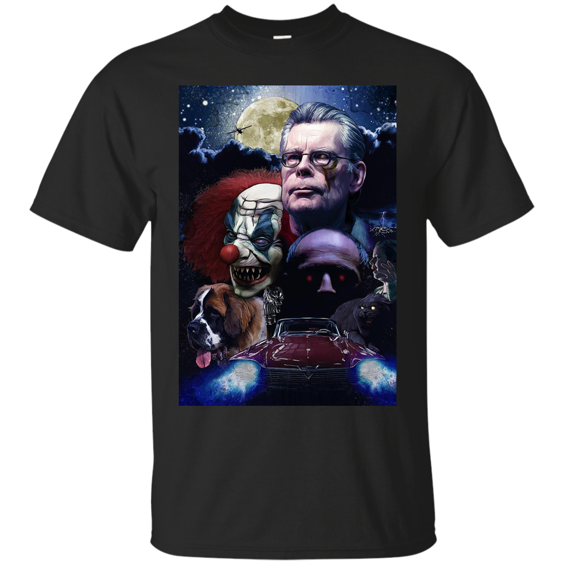 Stephen King IT Shirts Stephen King And Characters - Teesmiley