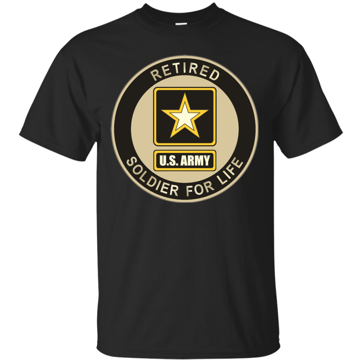 Retired Army T Shirt Army Military