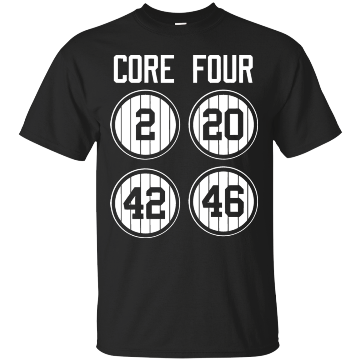 yankees core four shirt