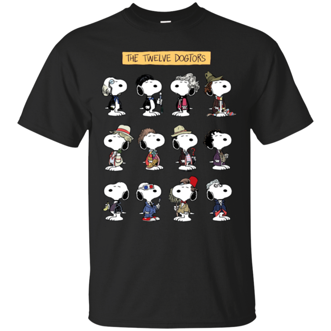 Snoopy The Peanuts Doctor Who Shirts - Amyna