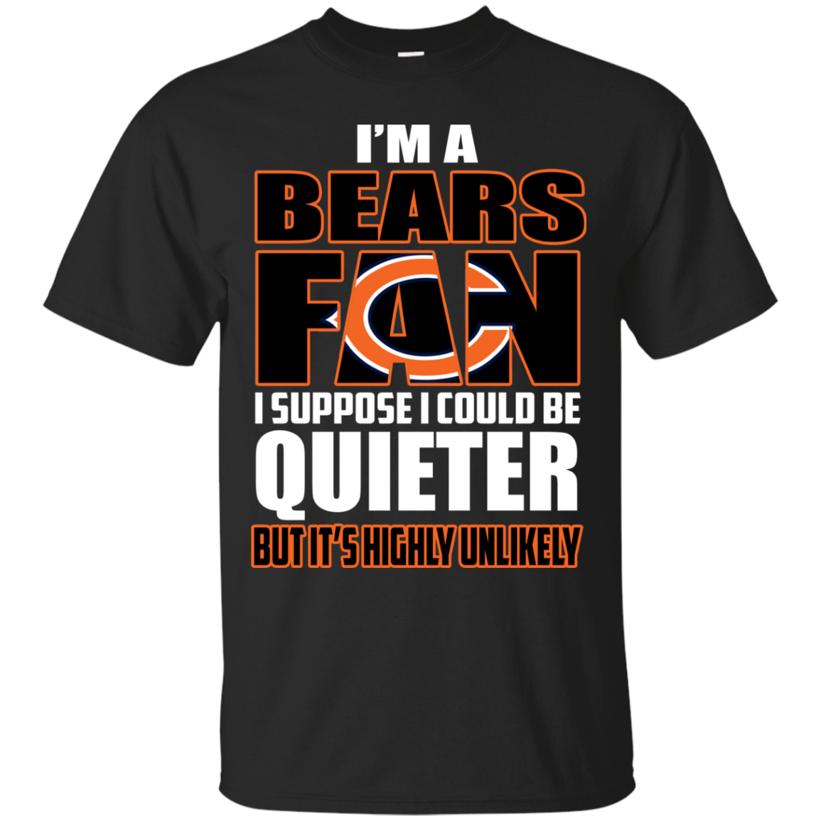 Chicago Bears Shirts Im A Bears Fan Teesmiley 