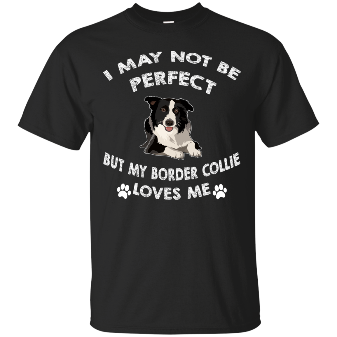 Border Collie Shirts My Border Collie Loves Me - Amyna
