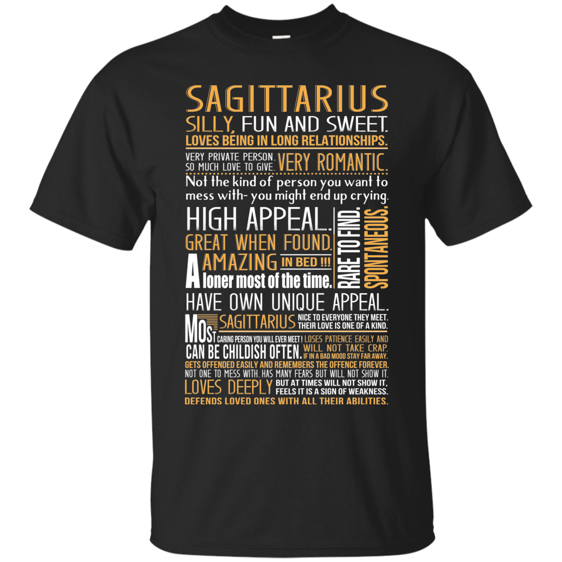 Sagittarius Sagittarius Silly Fun Sweet Romantic High Appeal T shirts ...