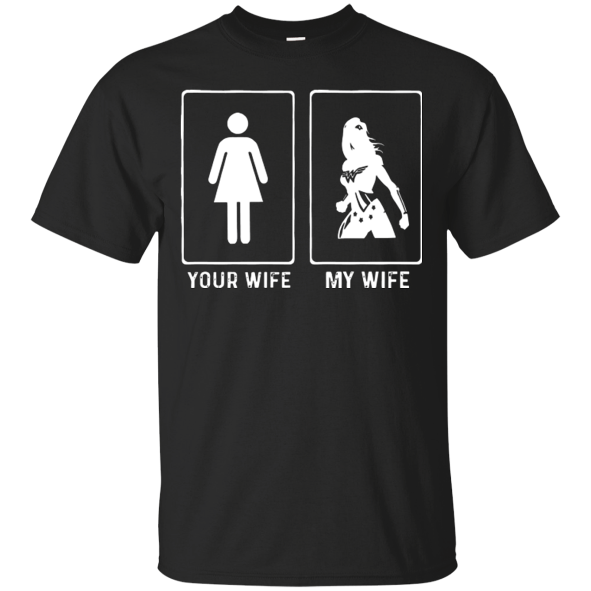 Your Wife Vs My Wife Wonder Woman T shirts - Amyna