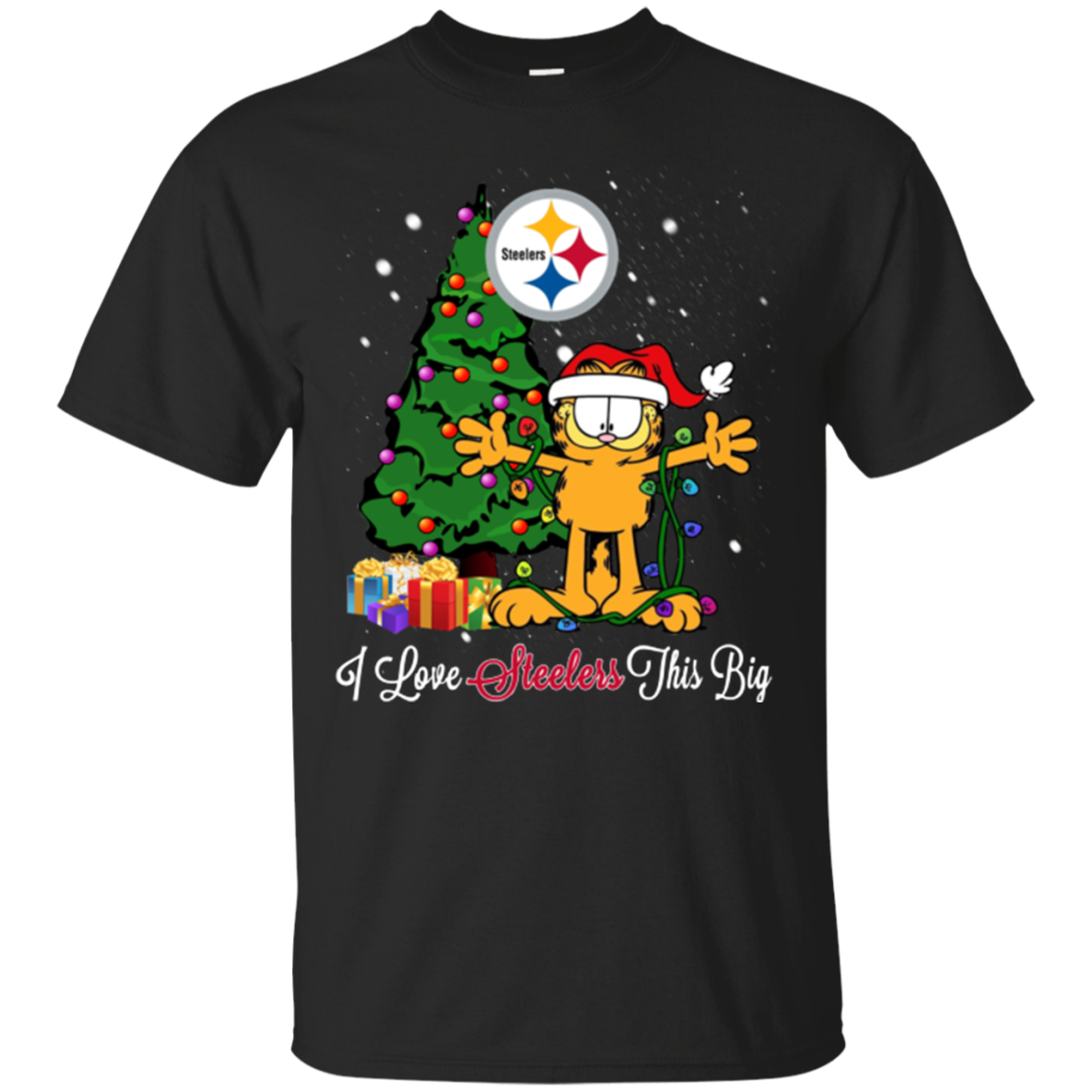 Pittsburgh Steelers Garfield Ugly Christmas Sweaters - Amyna