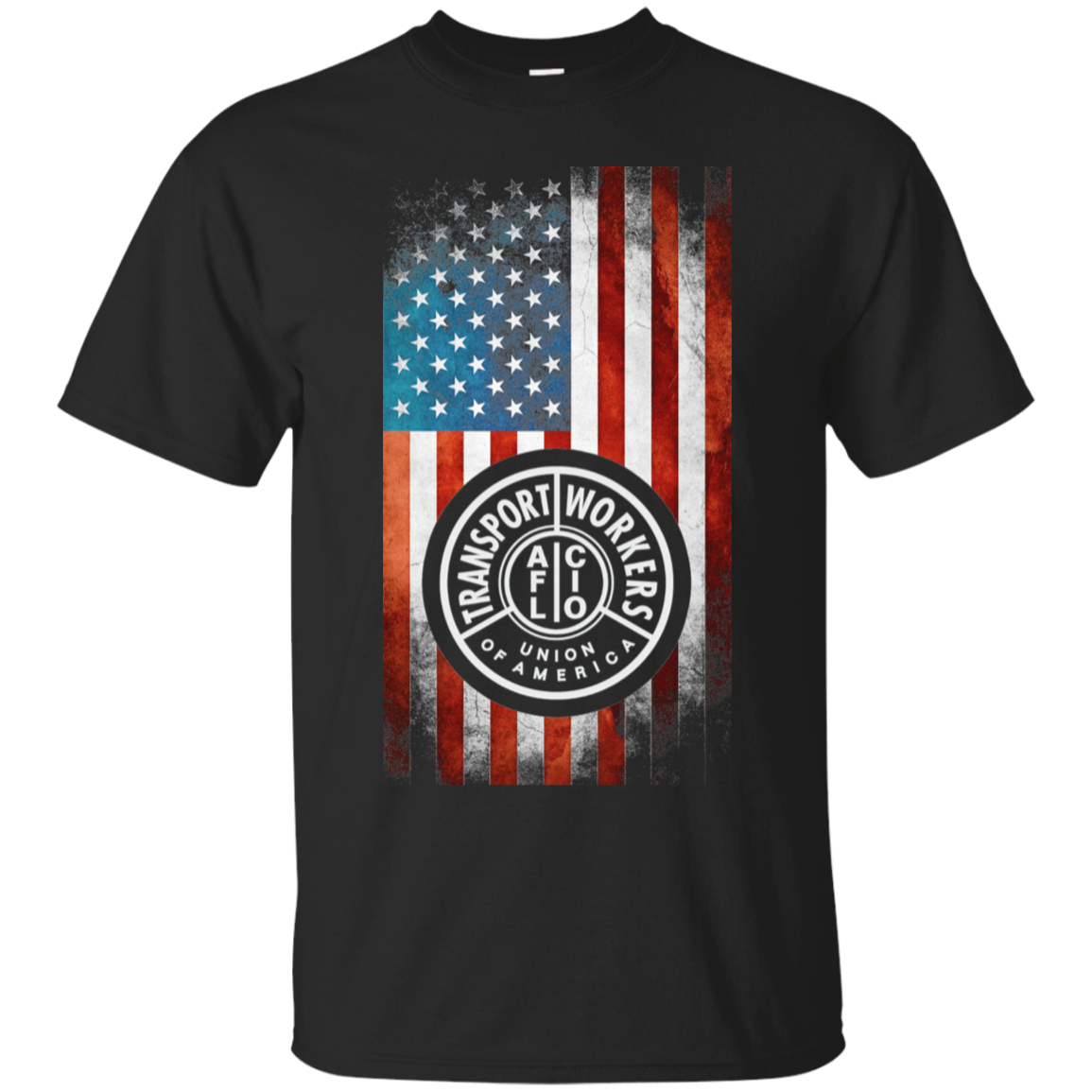 Transport Workers Union Of America USA Flag Shirts - Teesmiley